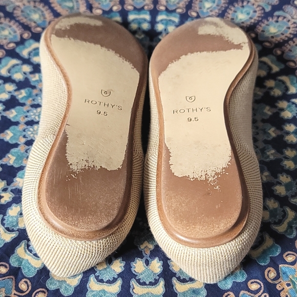 Rothy's The Point in Camel Merino Wool, Size 9.5, EUC - Picture 6 of 11